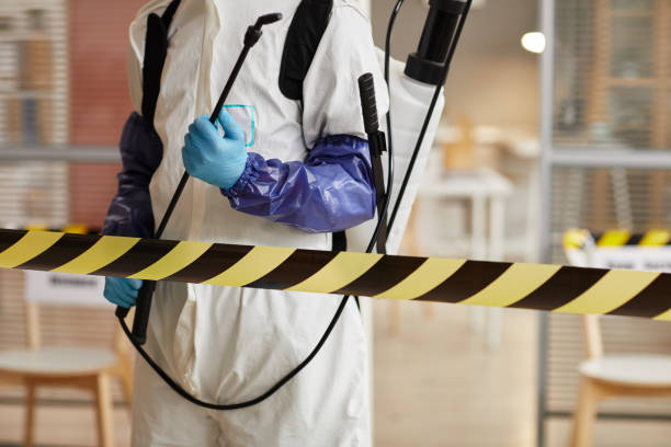 Professional Blood Cleanup technician working in Midland, WA